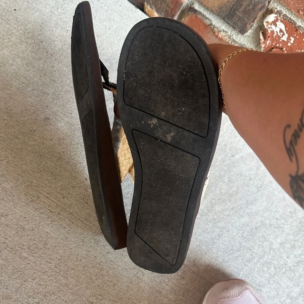 GAP Women's Tan and Brown Sandals size 9